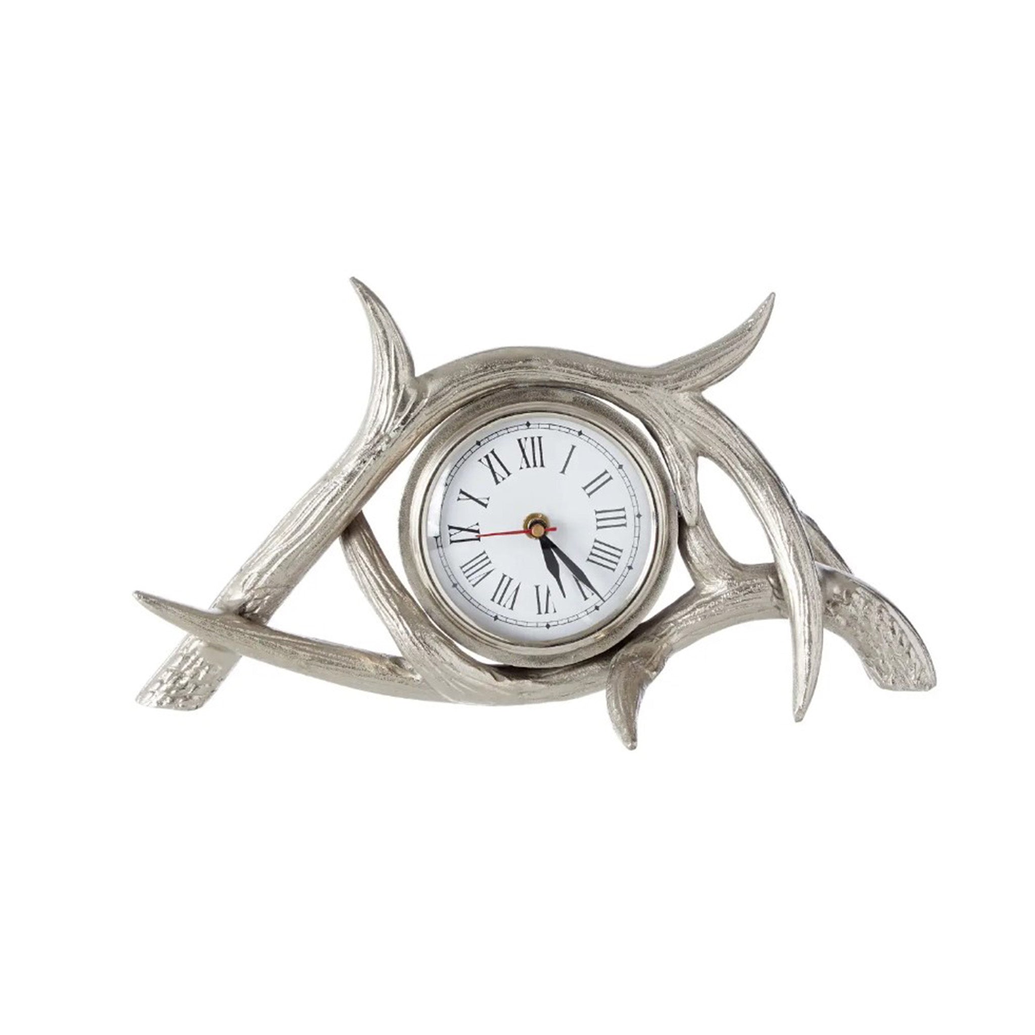 Antler Mantle Piece Clock